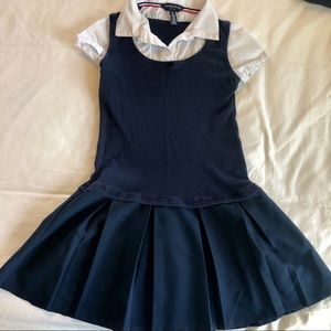French Toast Navy Uniform Dress Size 10